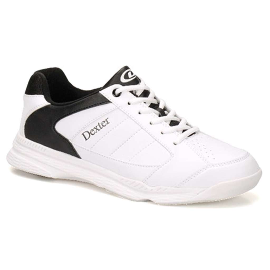 Dexter Mens Ricky IV WIDE Bowling Shoes- WhiteBlack | Free Shipping