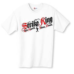 Strike King Bowling T-Shirt- White