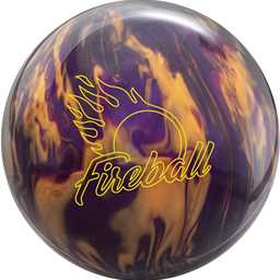 Ebonite PRE-DRILLED Fireball Bowling Ball - Purple/Gold