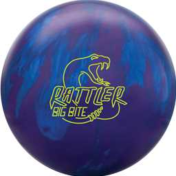Radical PRE-DRILLED Rattler Big Bite Bowling Ball - Purple/Blue