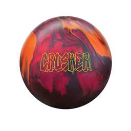 Ebonite PRE-DRILLED Crusher Bowling Ball - Red/Black/Orange