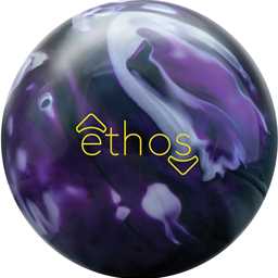 Brunswick Ethos Hybrid Bowling Ball - Black/Purple/Grey