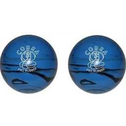 EPCO Duckpin Bowling Ball - Cobra Pro Rubber - Blue & Black (5 inch- 3lbs. 8oz.) - 2 Balls