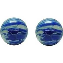 EPCO Duckpin Bowling Balls- Marbleized - Blue & White (4 3/4 inch- 3lbs. 10 oz.) 2 Balls