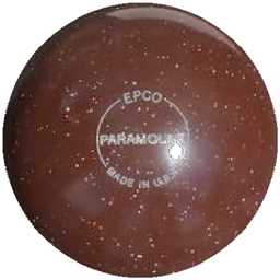 EPCO Duckpin Bowling Ball- Speckled House Ball - Brown (5 inch- 3lbs. 12 oz.) 1 Ball