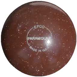 EPCO Duckpin Bowling Ball - Single - Speckled House Ball - Brown (4 7/8 inch- 3lbs. 8 oz.) 1 Ball