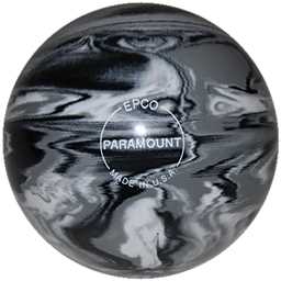 EPCO Duckpin Bowling Ball- Marbleized - Black, White & Grey (5 inch- 3lbs. 8 oz.) 1 Ball