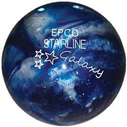 EPCO Duckpin (5-Pin) Starline Galaxy -Blue - 4 7/8", 3lbs 8oz 1 Ball