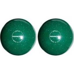 EPCO Duckpin Bowling Balls- Speckled House Ball - Green 4 7/8 inch- 3lbs. 12 oz. 2 Balls