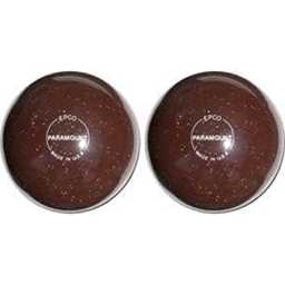 EPCO Duckpin Bowling Balls- Speckled House Ball - Brown (5 inch- 3lbs. 10 oz.) 2 Balls