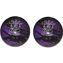 EPCO Duckpin Bowling Ball - Cobra Pro Rubber - Lavender & Black (5 inch- 3lbs. 8oz.) - 2 Balls