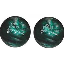 EPCO Duckpin (5-Pin) Starline Galaxy -Green - 4 7/8", 3lbs 8oz 2 Balls