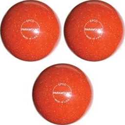 EPCO Duckpin Bowling Balls - Speckled House Ball - Orange (5 inch- 3lbs. 12 oz.) 3 Balls