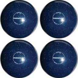 EPCO Candlepin Bowling Balls - Paramount Speckled - Blue (4 1/2 inch- 2lbs. 6oz.) 4 Balls