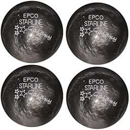 EPCO Candlepin Starline Galaxy -Black - (4 1/2", 2lbs 6oz) 4 Balls