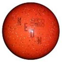 EPCO Candlepin Bowling Balls- Neon Speckled -Orange (4 1/2 inch- 2lbs. 6oz.) 1 Ball