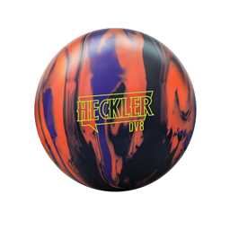 DV8 PRE-DRILLED Heckler Bowling Ball - Black/Critine/Purple