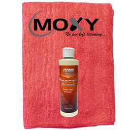 Storm Reacta Shine Bowling Ball Cleaner - 8oz with Moxy Micro Fiber Cleaning Towel (Red)