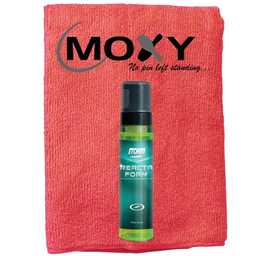 Storm Reacta Foam Bowling Ball Cleaner - 8oz with Moxy Micro Fiber Cleaning Towel (Red)