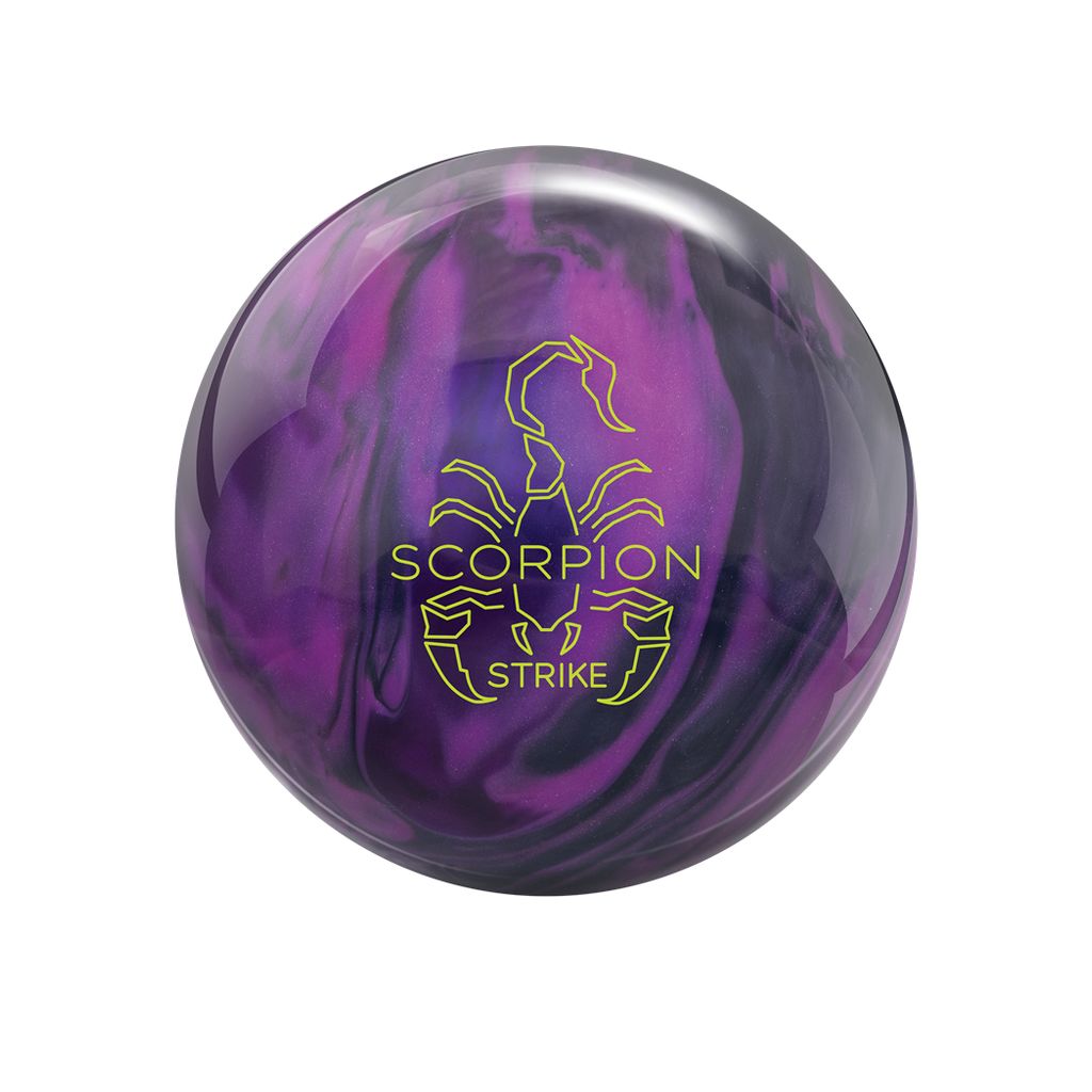 Hammer PRE-DRILLED Scorpion Strike Bowling Ball - Black/Magenta/Indigo