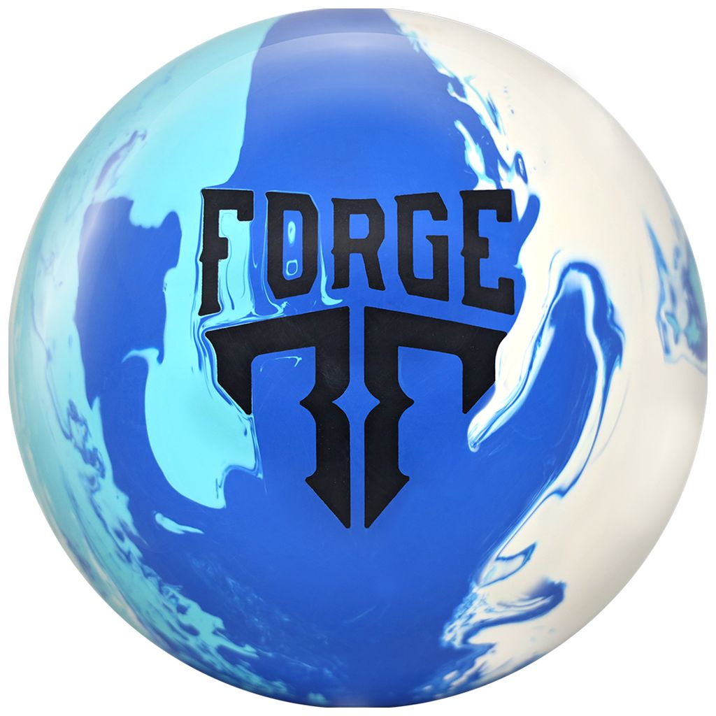 Motiv PRE-DRILLED Subzero Forge Bowling Ball - Royal Blue/Teal/Arctic White Solid