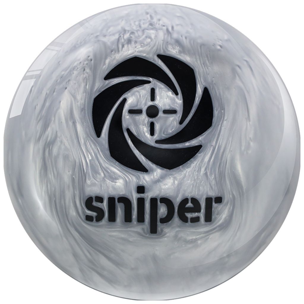 Motiv PRE-DRILLED Silver Sniper Bowling Ball