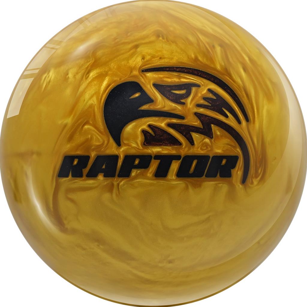 Motiv PRE-DRILLED Raptor Rush Bowling Ball - Gold