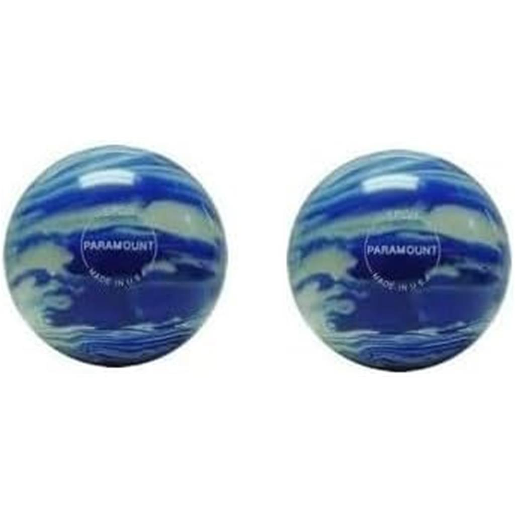 EPCO Duckpin Bowling Balls- Marbleized - Blue & White (4 3/4 inch- 3lbs. 10 oz.) 2 Balls