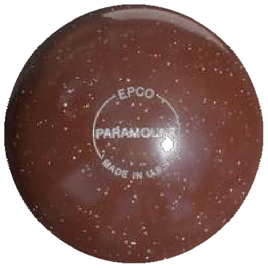 EPCO Duckpin Bowling Ball - Speckled House Ball - Brown (5 inch- 3lbs. 10 oz.) 1 Ball