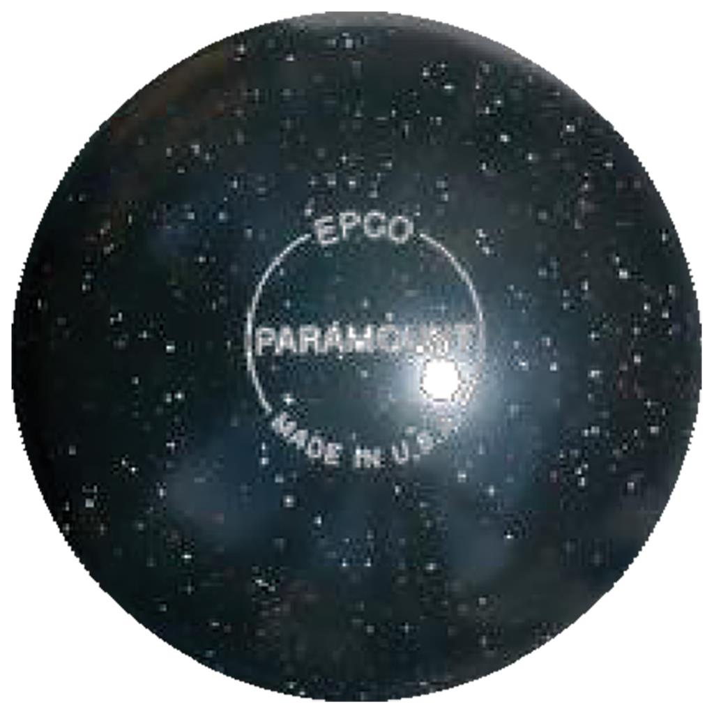 EPCO Duckpin Bowling Ball- Speckled House Ball - Black (4 7/8 inch- 3lbs. 12 oz.) 1 Ball