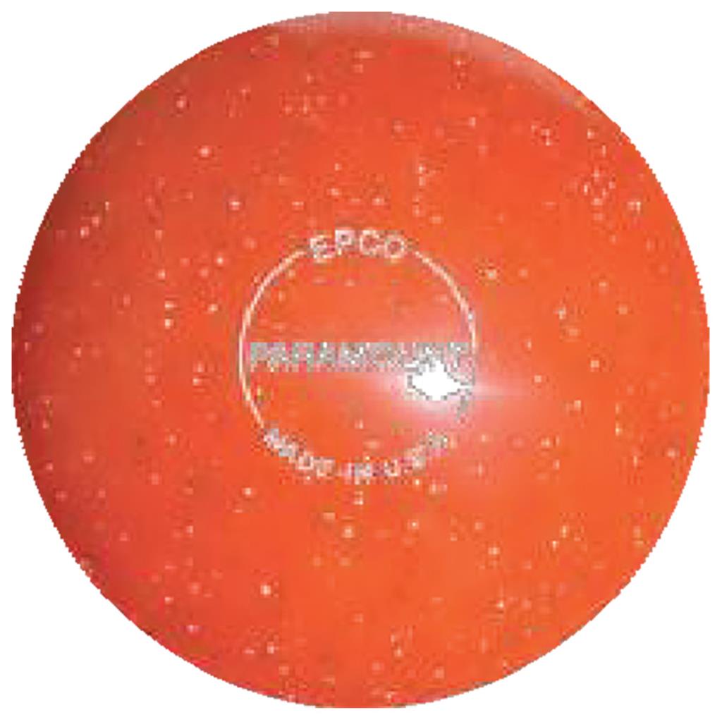 EPCO Duckpin Bowling Ball- Speckled House Ball - Orange (4 7/8 inch- 3lbs. 12 oz.) 1 Ball