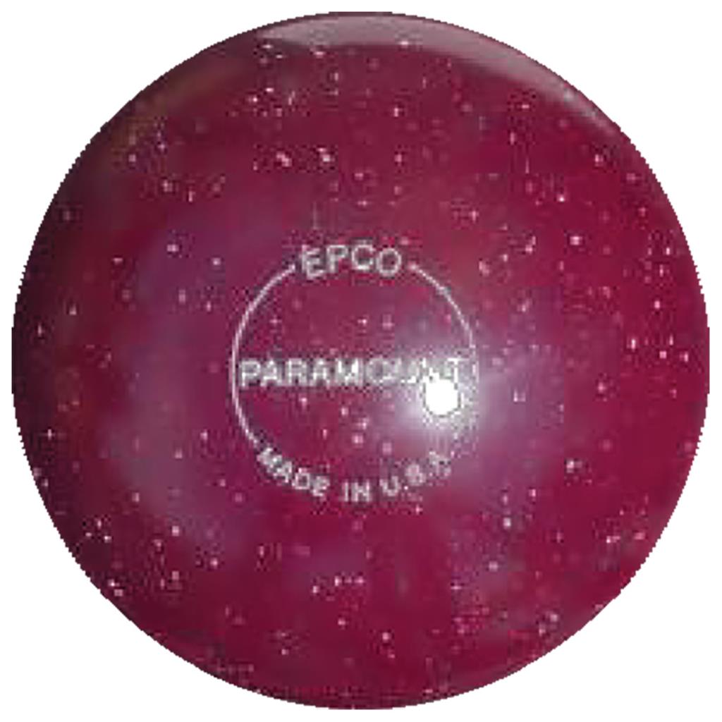 EPCO Duckpin Bowling Ball- Speckled House Ball - Cranberry (5 inch- 3lbs. 10 oz.) 1 Ball