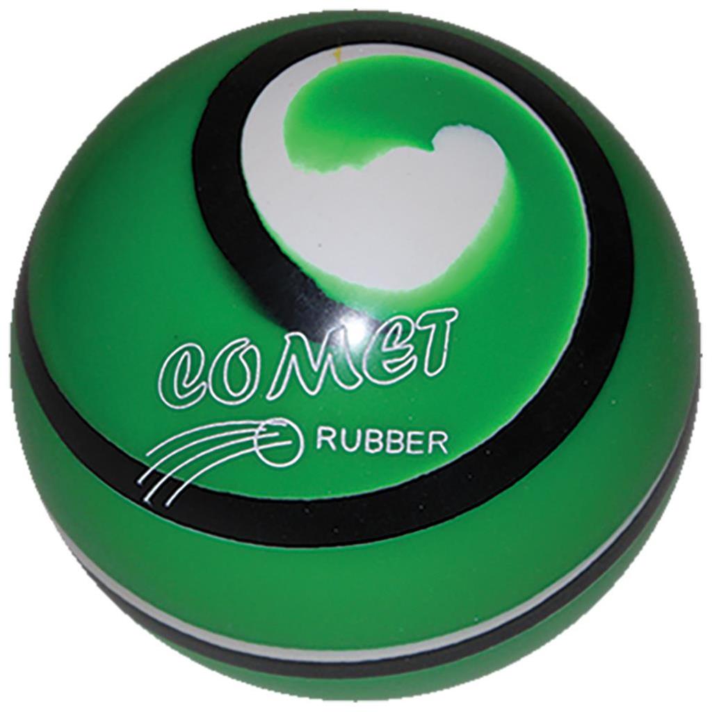 EPCO Duckpin Bowling Ball- Comet Rubber - Green with Black & White (4 7/8 inch- 3lbs. 8 oz.) 1 Ball