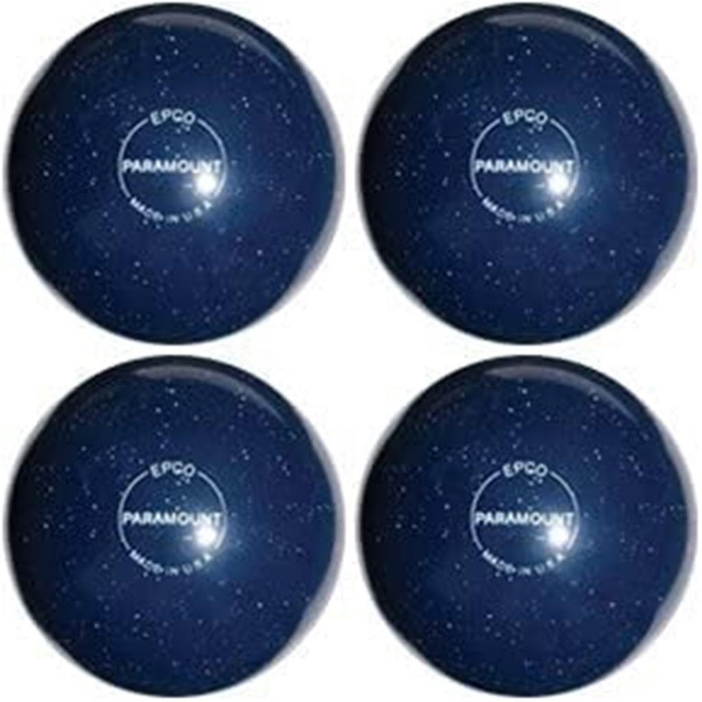 EPCO Candlepin Bowling Balls - Paramount Speckled - Blue (4 1/2 inch- 2lbs. 6oz.) 4 Balls