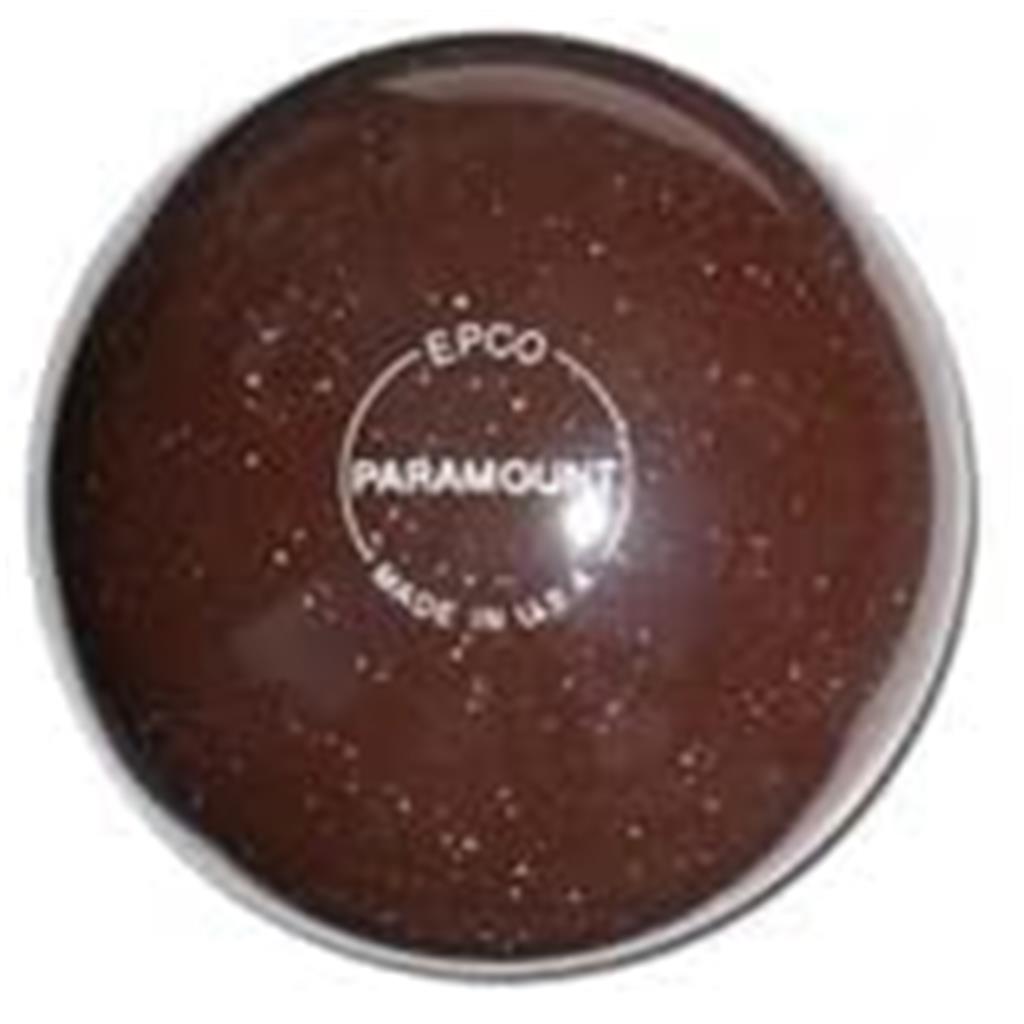 EPCO Candlepin Bowling Ball- Paramount Speckled - Brown (4 1/2 inch- 2lbs. 6oz.) 1 Ball