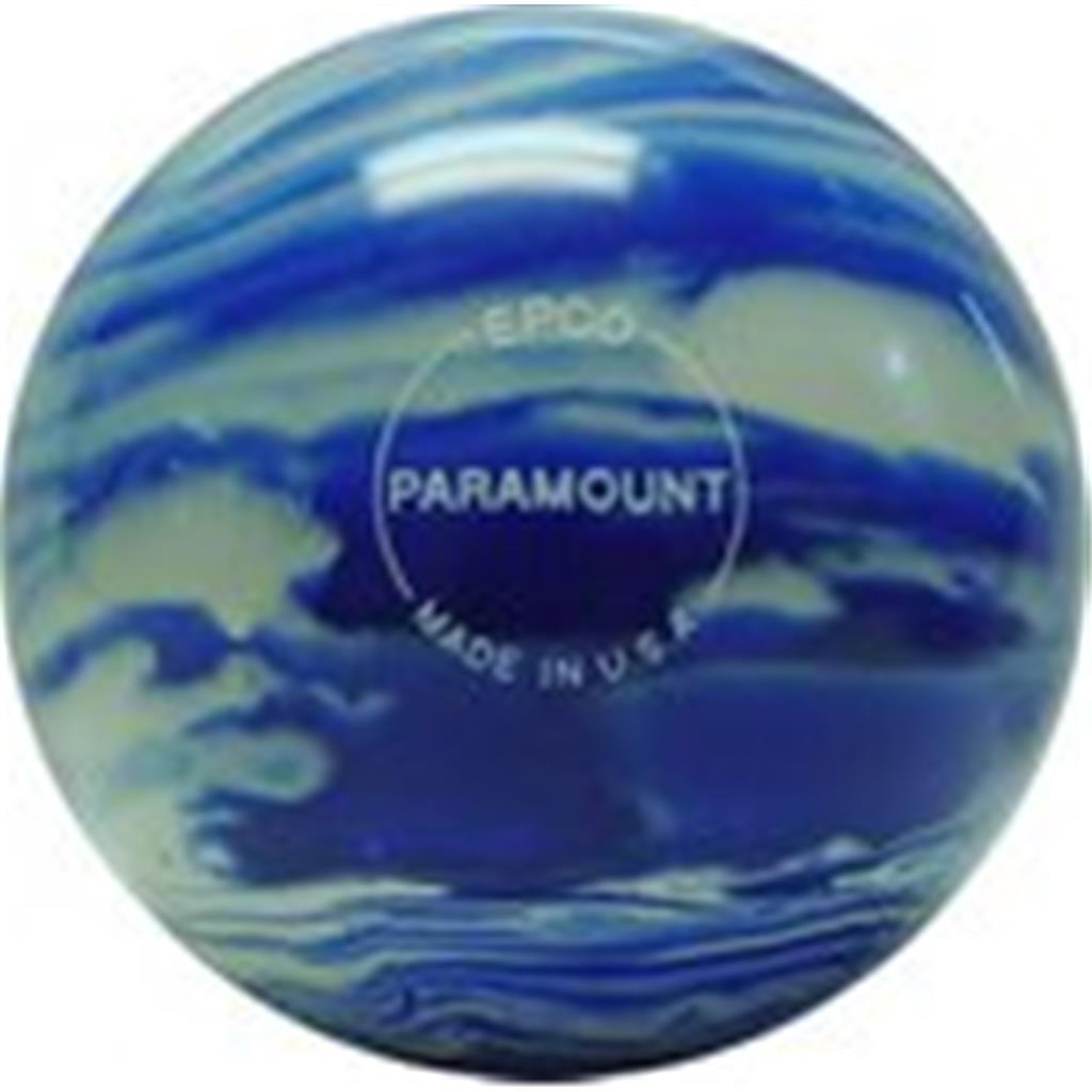 EPCO Candlepin Bowling Ball- Marbleized - Blue & White (4 1/2 inch- 2lbs. 5oz.) 1 Ball