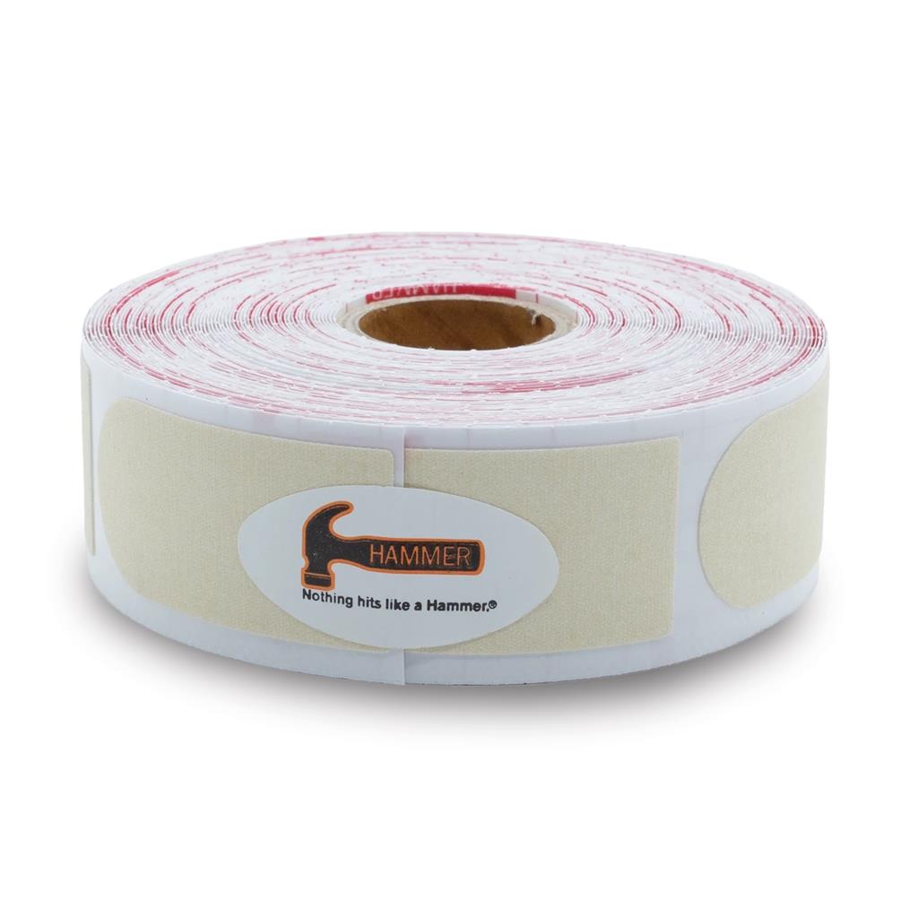 Hammer 1" White Tape - 250 Piece Roll 