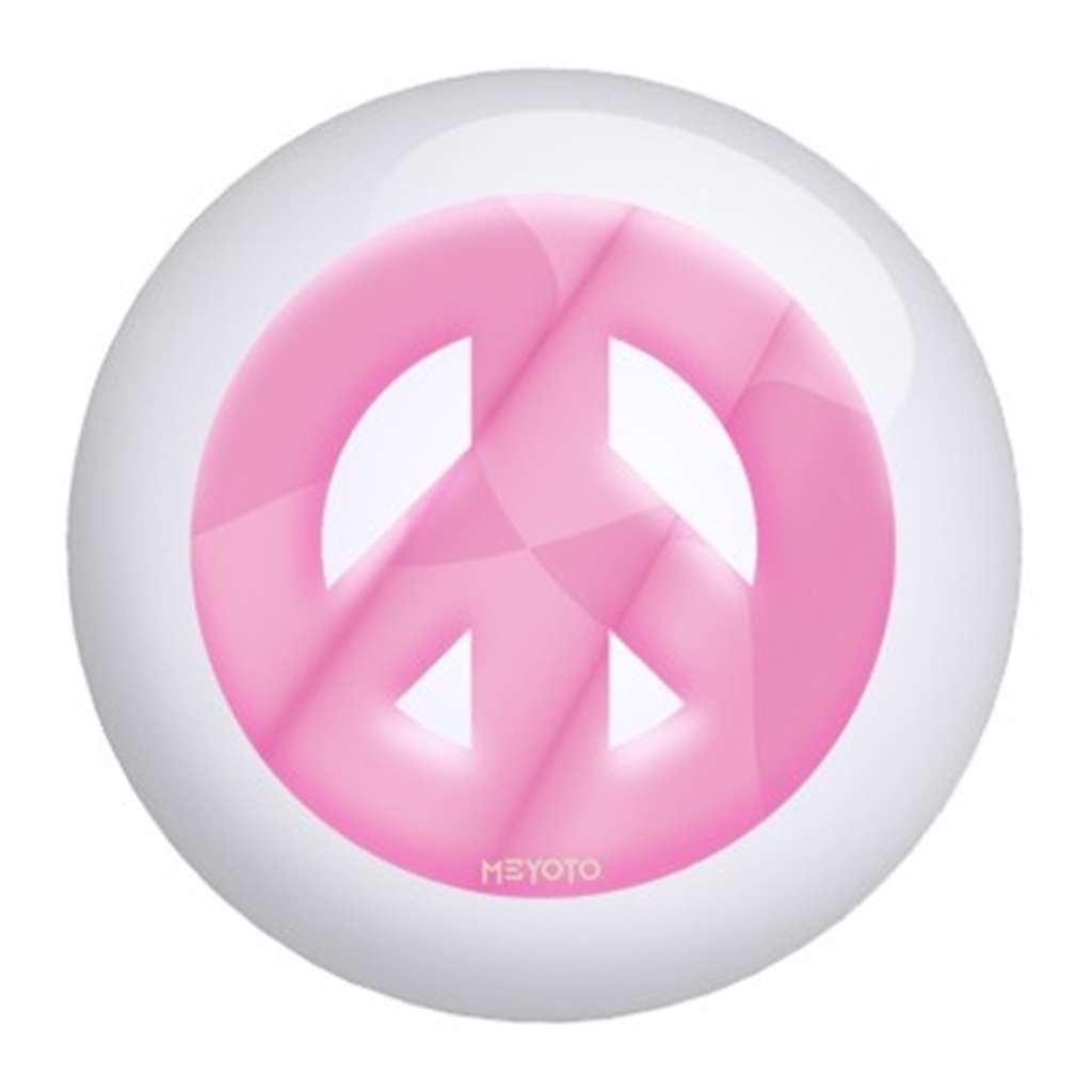 Peace Pink Meyoto Bowling Ball