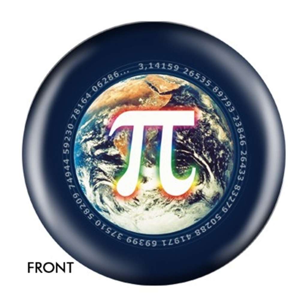 PI Day Themed Bowling Ball  